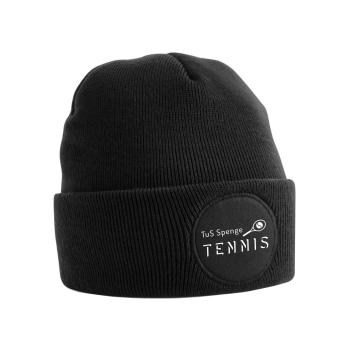 TuS Spenge Tennis - Strickmütze - Patch rund - schwarz
